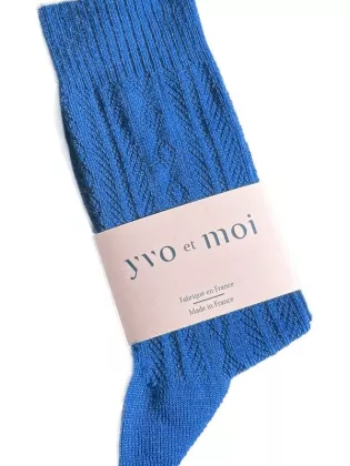 Chaussettes Valou en laine mérinos pour femme - Yvo et Moi