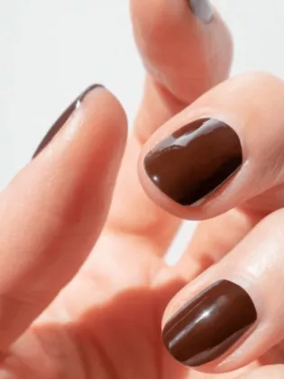 Vernis à ongles au silicium - chocolat - Même