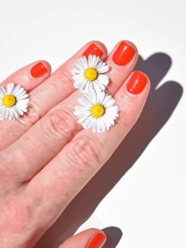 Vernis à ongles au silicium - orange sanguine - Même Cosmetics