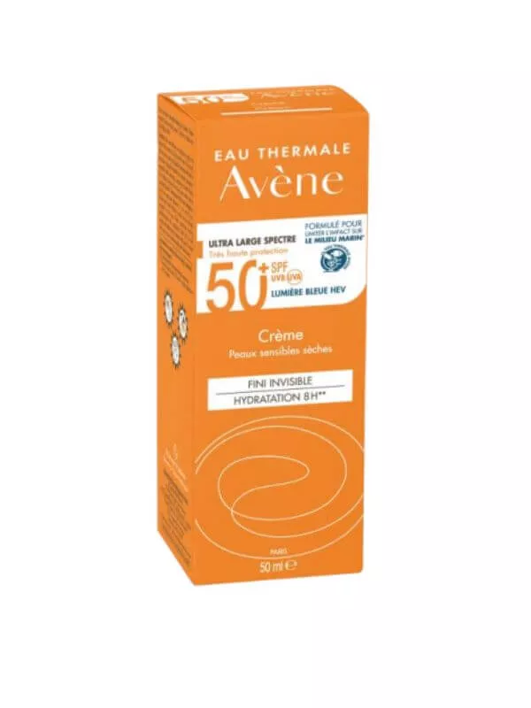 Crème solaire fini invisible 50spf 50ml - Avène