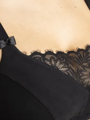 Soutien-gorge pour prothèse mammaire Marguerite - Coeur de Lys