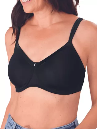 Soutien-gorge pour prothèse mammaire Lara Satin paddé sans armatures - Amoena
