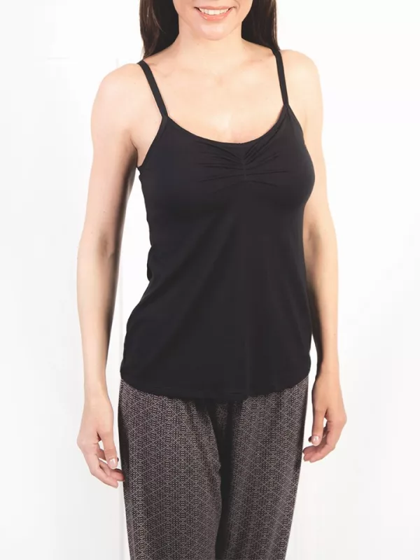 Top spaghetti soutien-gorge intégré pour prothèse mammaire – Amoena