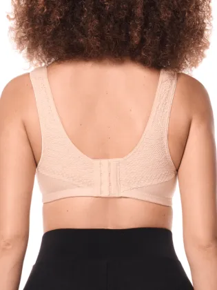 Soutien-gorge pour prothèse mammaire Leslie sans armature - Sable - Amoena