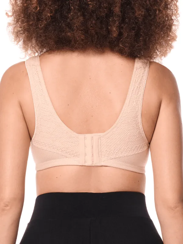 Soutien-gorge pour prothèse mammaire Leslie sans armature - Sable - Amoena