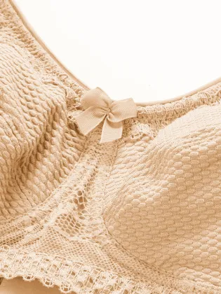 Soutien-gorge pour prothèse mammaire Leslie sans armature - Sable - Amoena