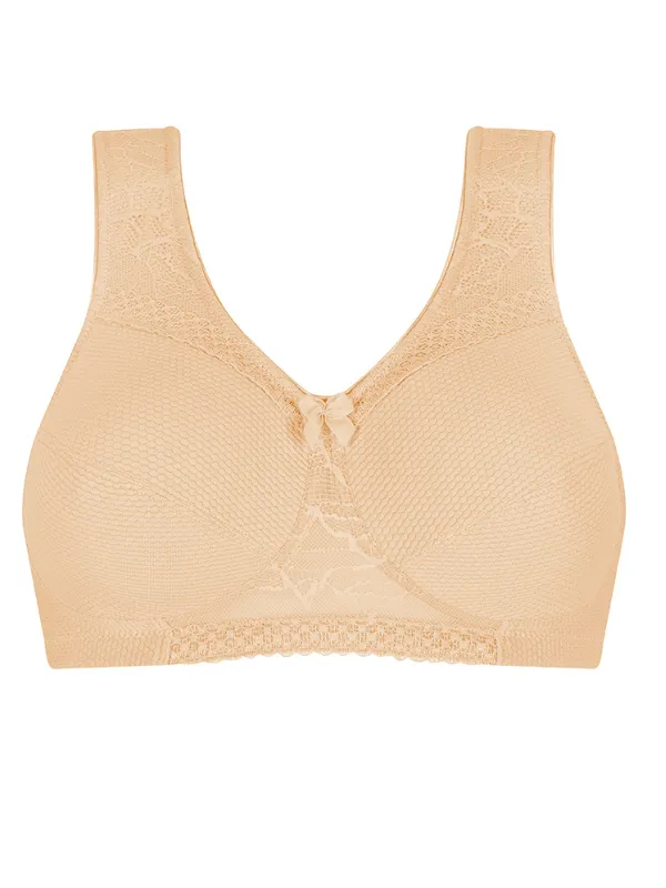 Soutien-gorge pour prothèse mammaire Leslie sans armature - Sable - Amoena