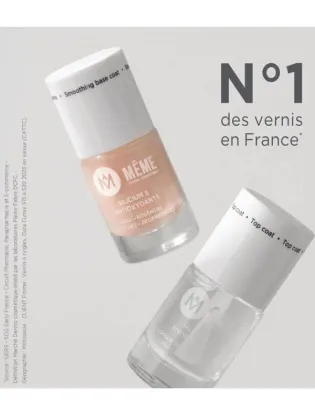 Top coat au silicium en complément du vernis au silicium Même