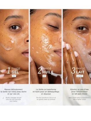 Gelée fondante démaquillante pour visage, yeux, lèvres et cou Même