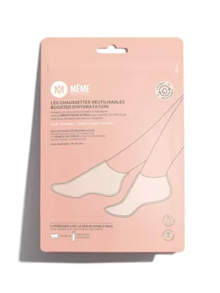 Chaussettes réutilisables booster d'hydratation - Même