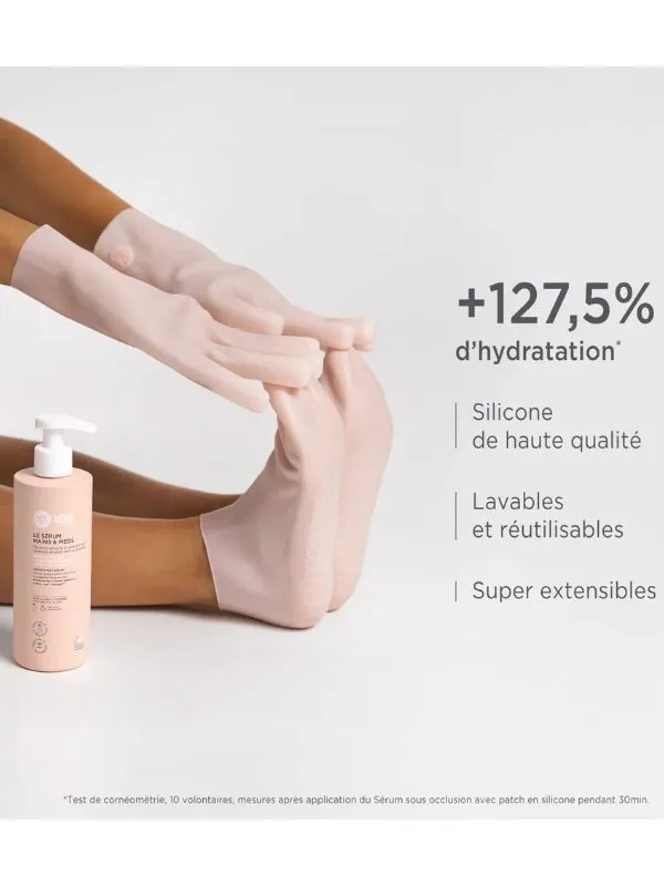 Chaussettes réutilisables booster d'hydratation - Même