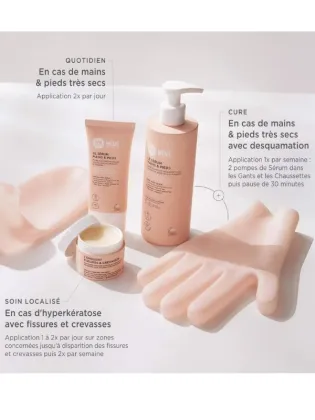 Chaussettes réutilisables booster d'hydratation - Même