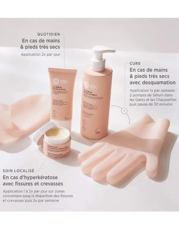 Chaussettes réutilisables booster d'hydratation - Même