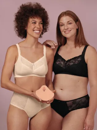 Soutien-gorge Eloise noir pour prothèse mammaire Anita Care