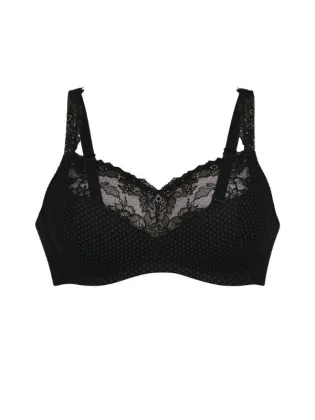 Soutien-gorge Eloise noir pour prothèse mammaire Anita Care