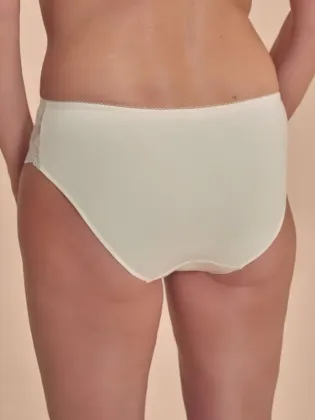 Slip Floria en coton ivoire Amoena