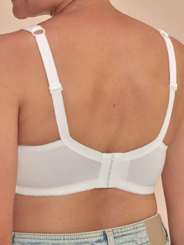 Soutien-gorge Katja pour prothèse coton blanc sans armature Amoena