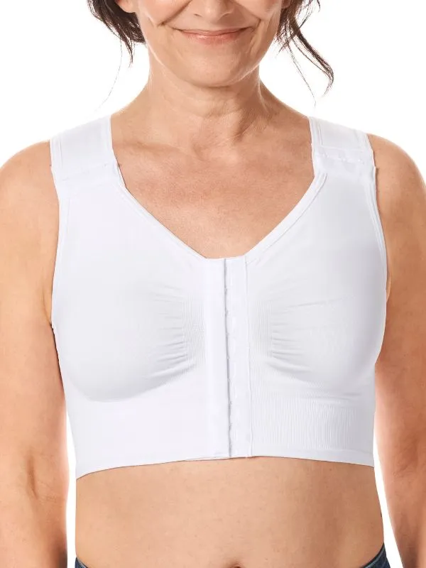 Soutien-gorge de compression Lymph Flow Long ouvert devant Amoena