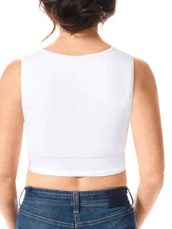 Soutien-gorge de compression Lymph Flow Long ouvert devant Amoena