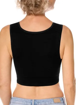 Soutien-gorge de compression Lymph Flow Long ouvert devant Amoena