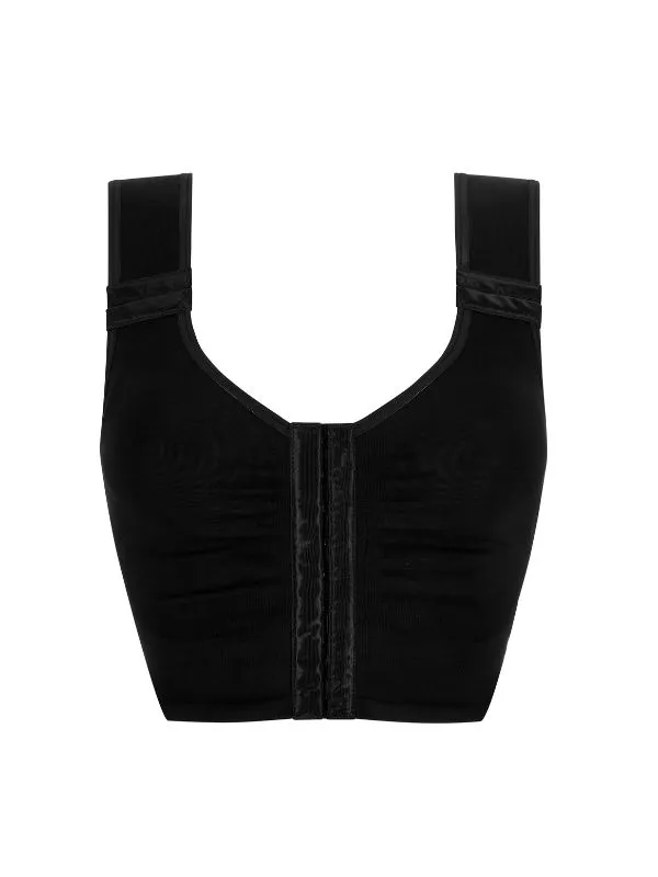 Soutien-gorge de compression Lymph Flow Long ouvert devant Amoena