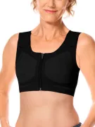 Soutien-gorge de compression Lymph Flow ouvert devant Amoena