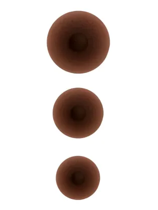 Mamelons auto-adhérents - La paire - Ebony - Amoena
