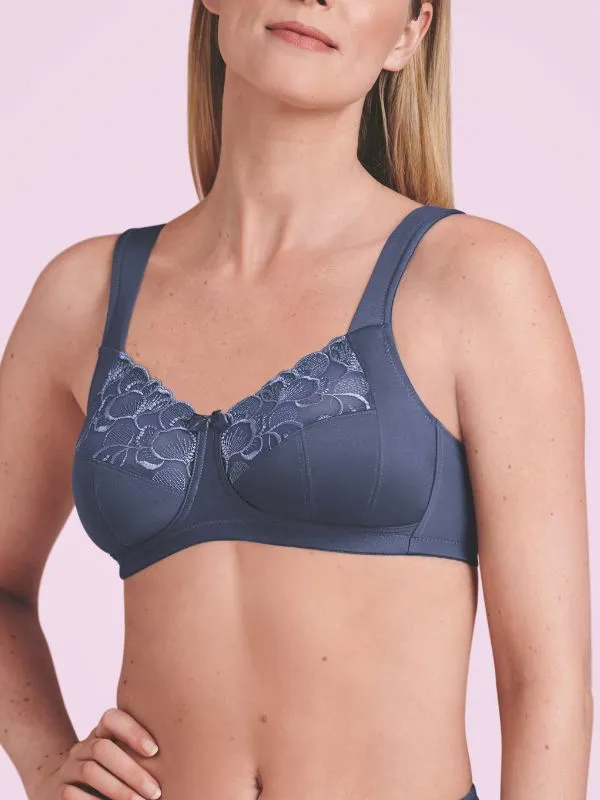 Soutien-gorge Lucia bleu pour prothèse Anita Care
